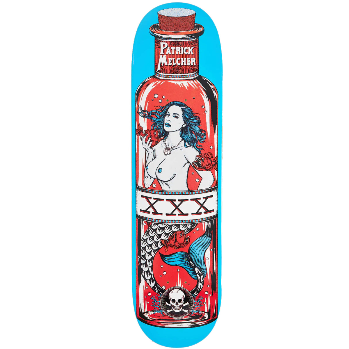 Death Skateboards Melcher Mermaid Deck 8.75"