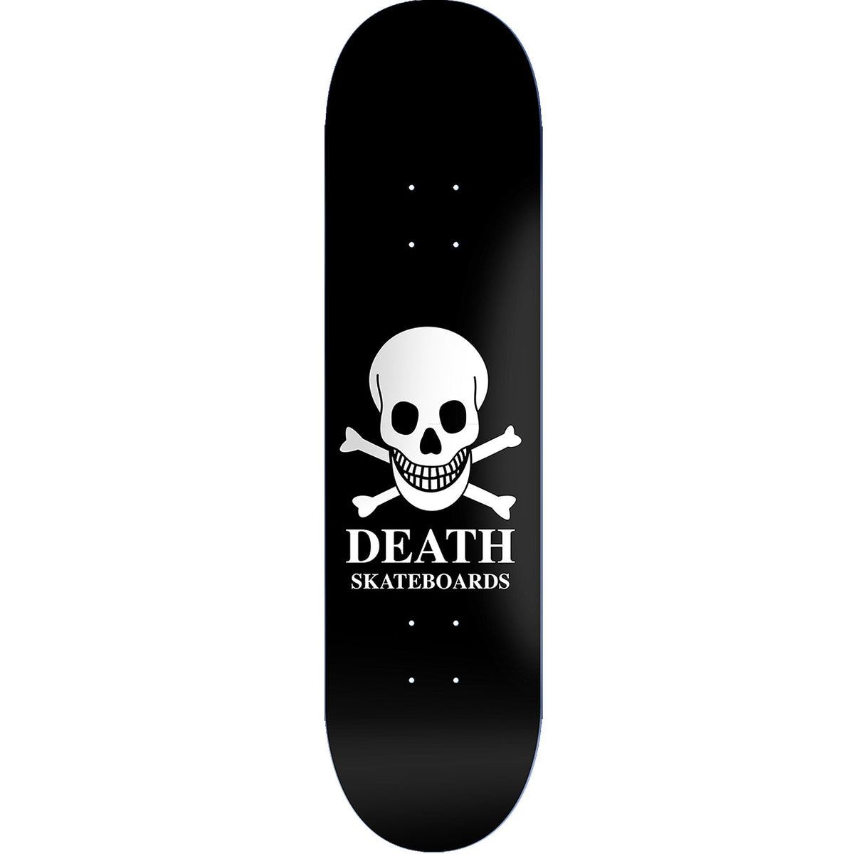 Death Skateboards OG Skull Deck Black 8.375"