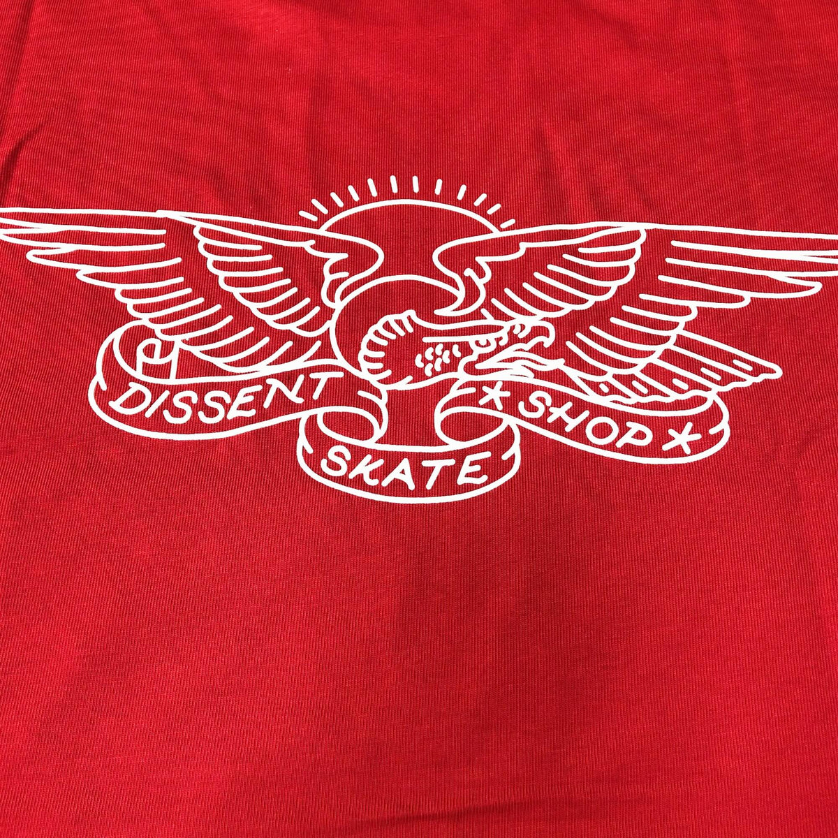 Dissent Eagle Logo T-Shirt Red