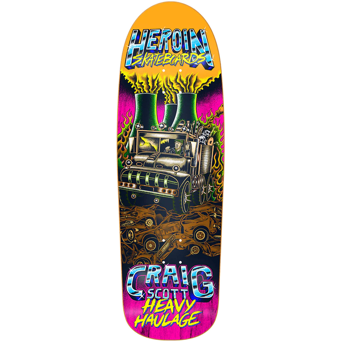 Heroin Skateboards Craig Scott Heavy Haulage Deck 9.5"