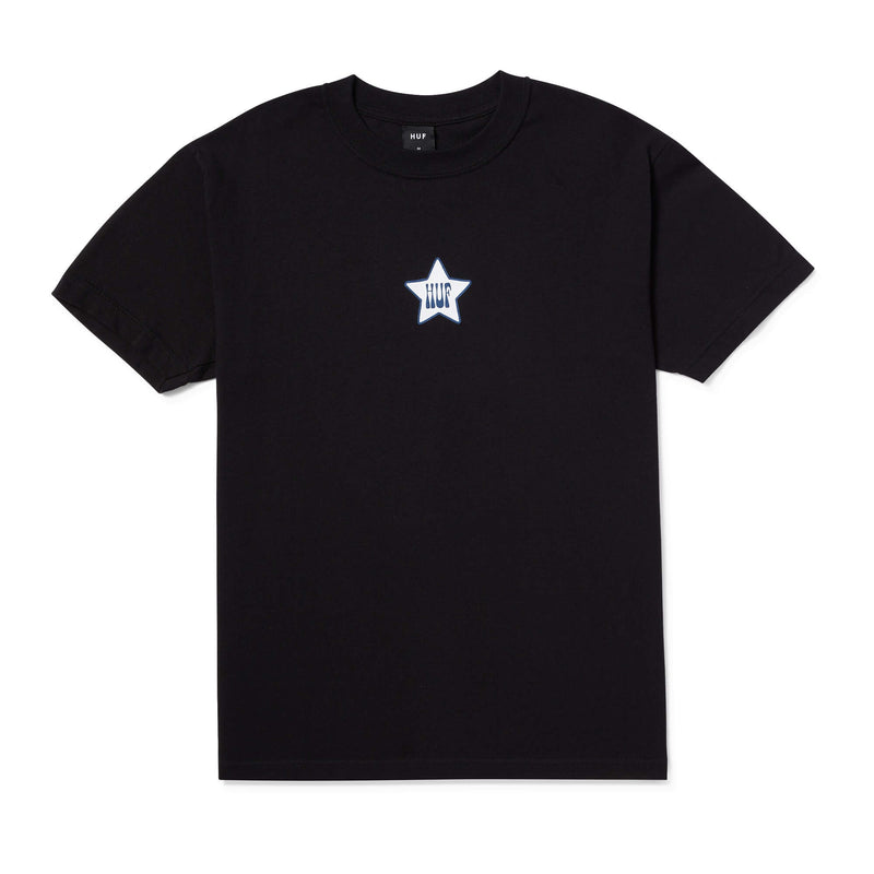 HUF H Stardust Short Sleeve T-Shirt Black