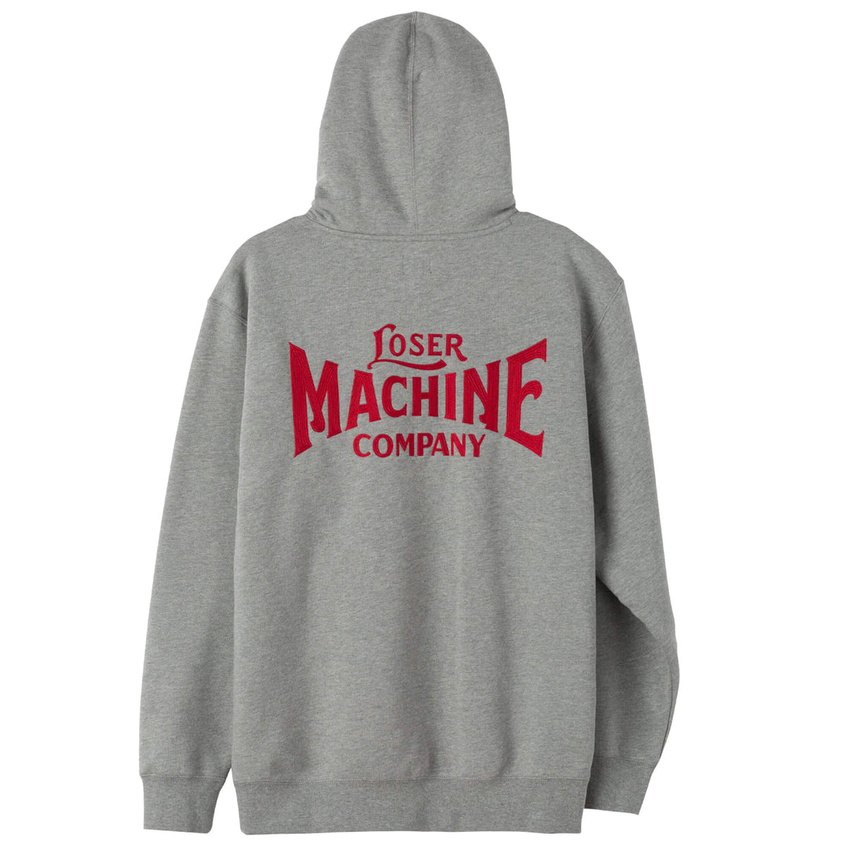 Loser Machine Clothing OG Custom Pullover Hoodie Heather Grey