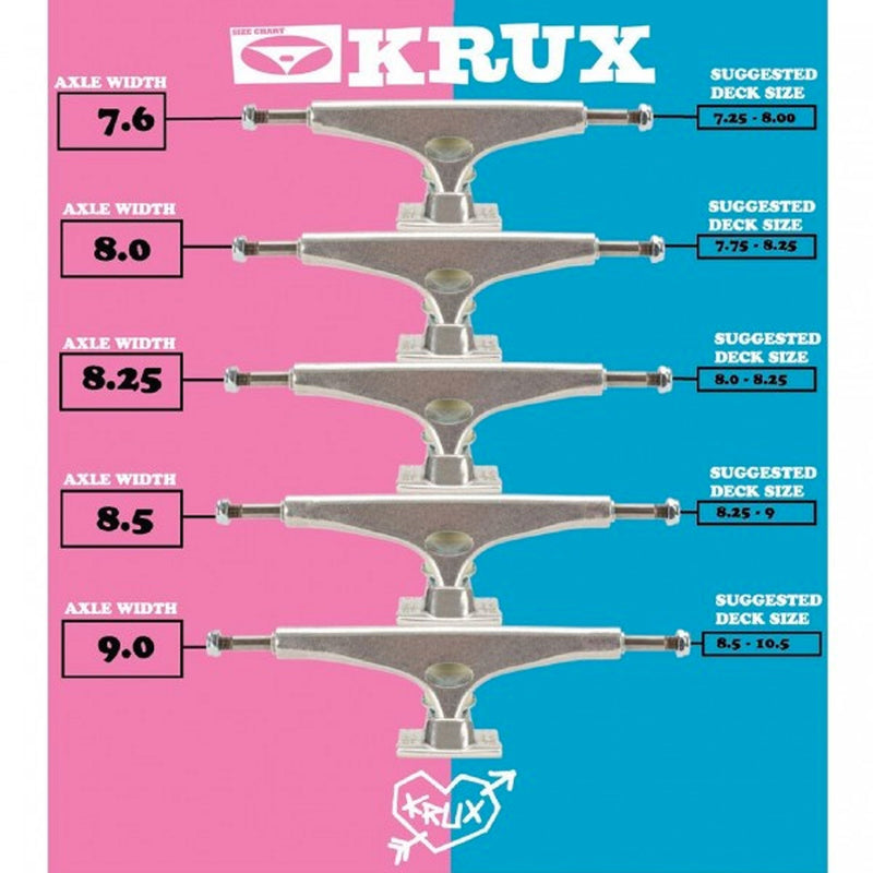 Krux K5 Polished Standard Skateboard Trucks