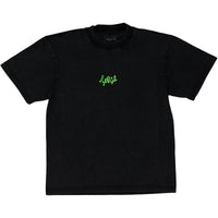 April Mushroom by Ema Gaspar Tee - Vintage Black