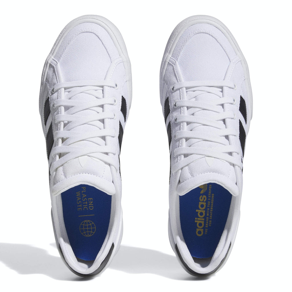 Adidas Court TNS Premiere Trainers Cloud White Core Black Gold Metallic