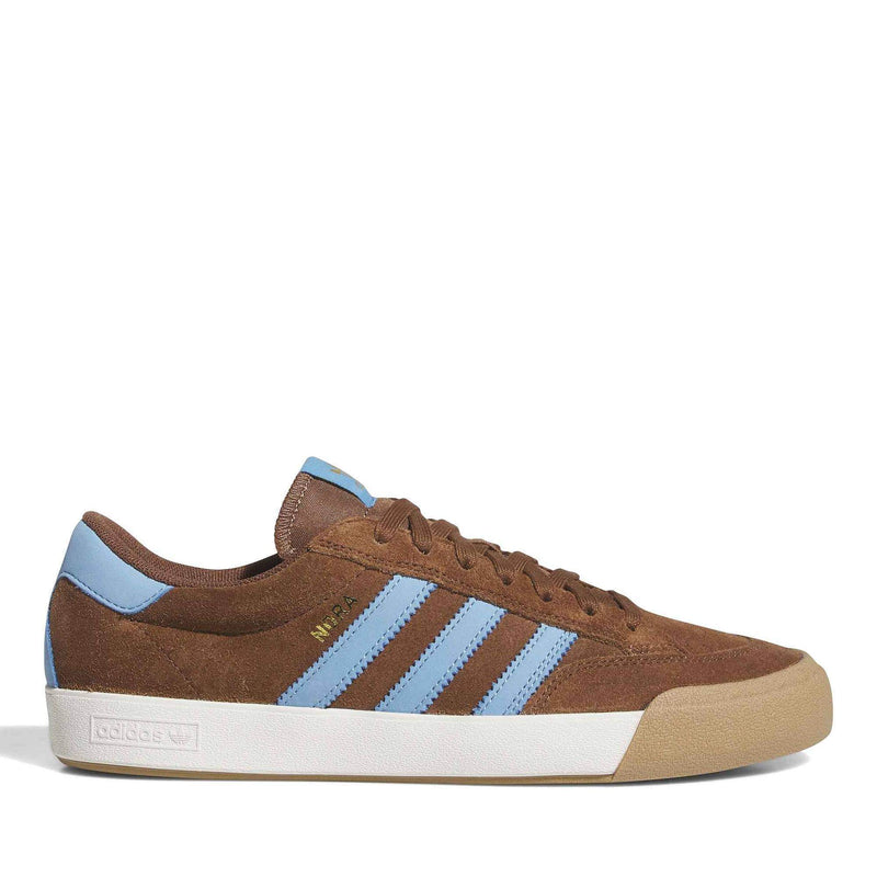 Adidas Nora Shoes Preloved Brown Light Blue Gum