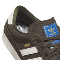 Adidas Skateboarding Puig Shoes Shadow Olive Off White Blue Bird