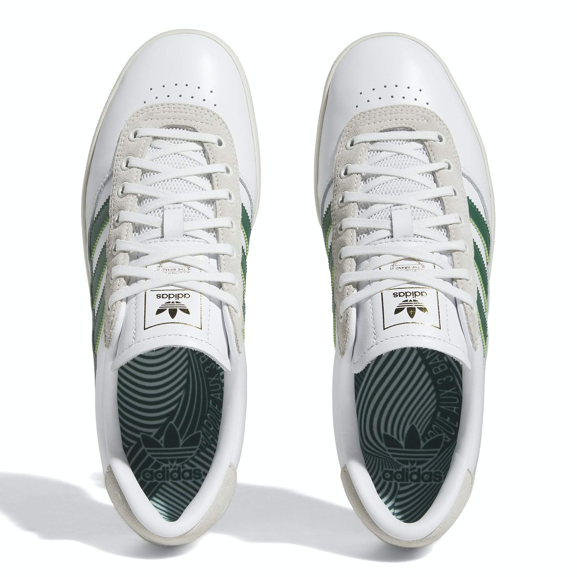 Adidas Skateboarding Puig Shoes White Green White