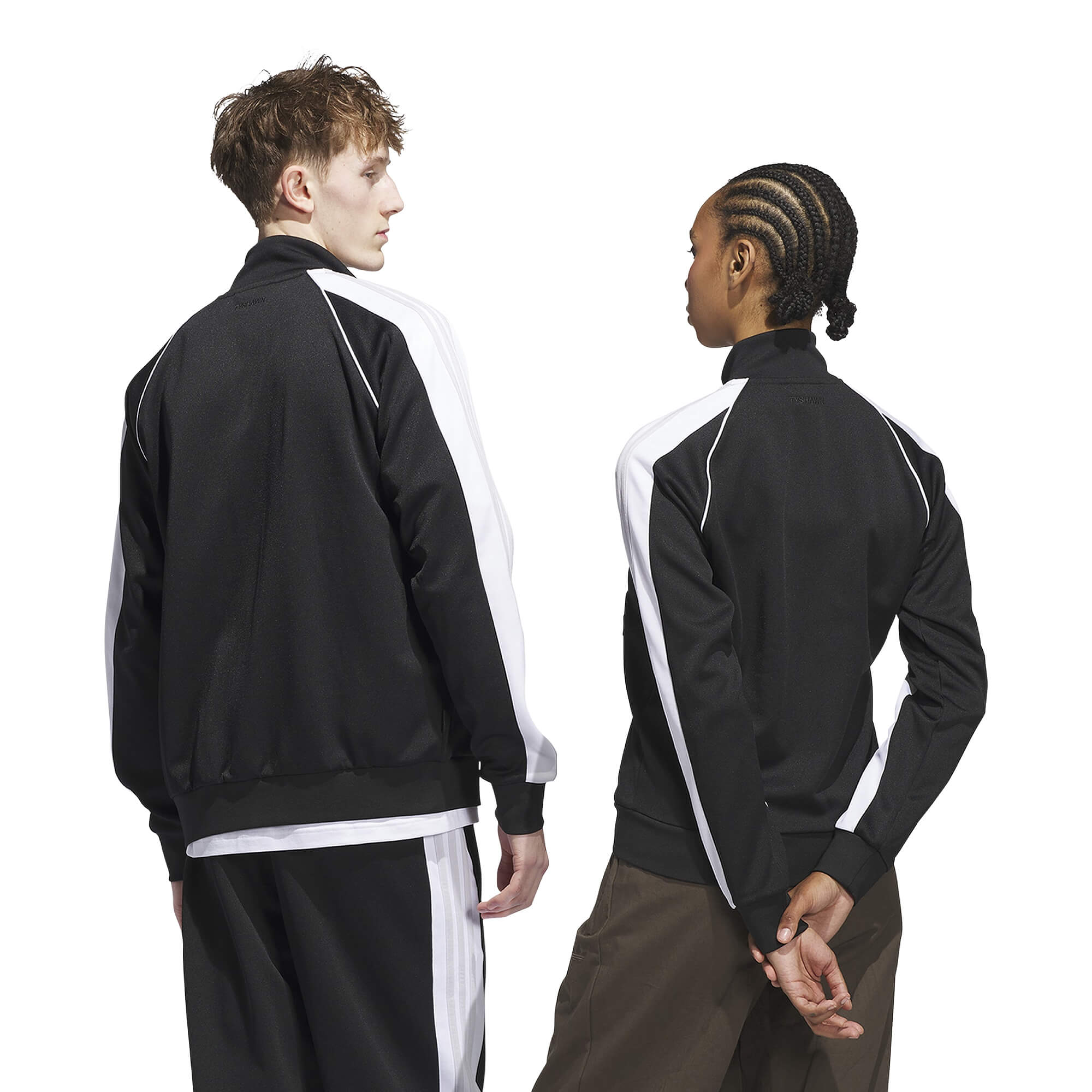 Adidas Tyshawn Jones Track Jacket Black White