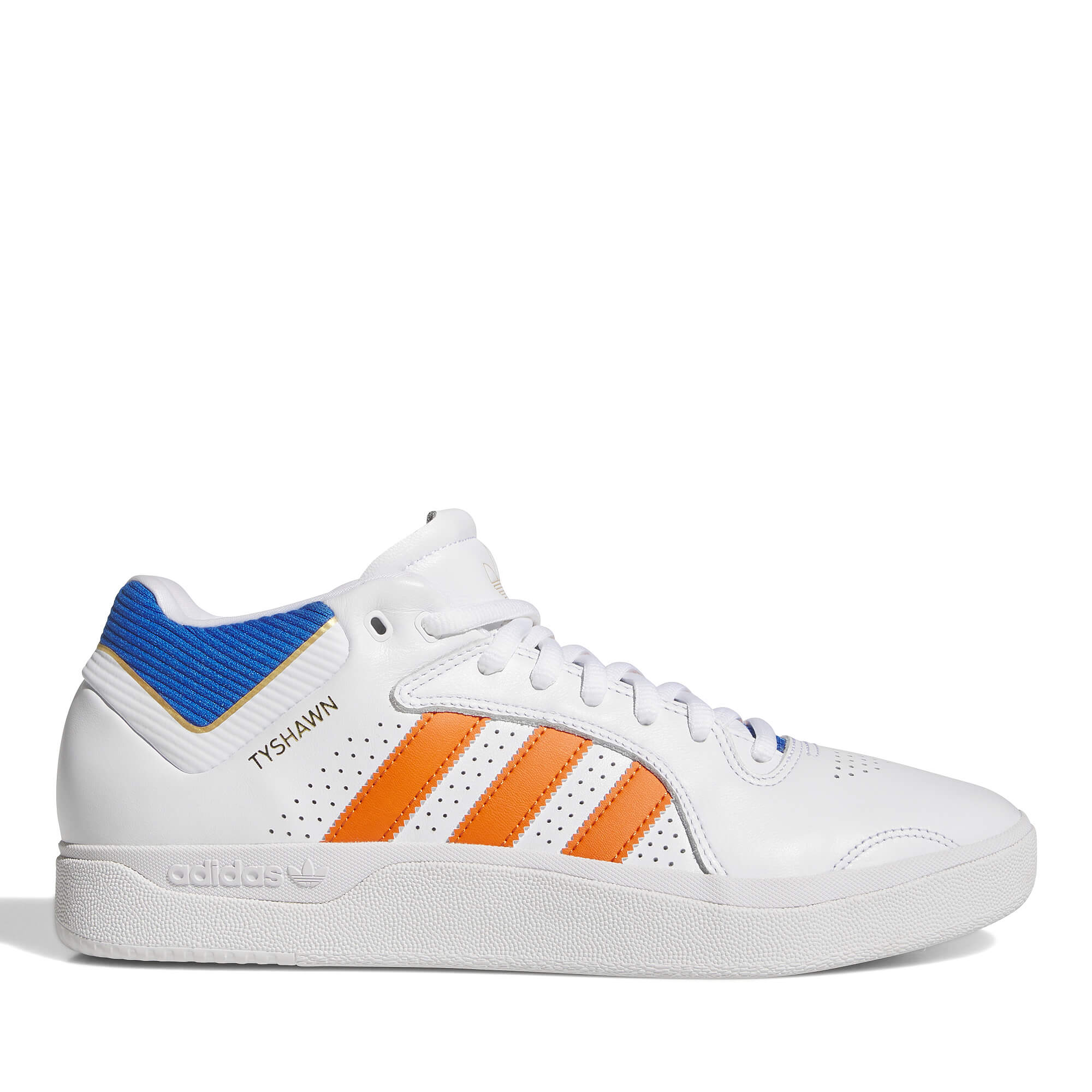 アディダス TYSHAWN 27,5cm 白橙青 Skateboarding Adidas Skateboarding Tyshawn Shoes | White/Orange/Blue – Dissent