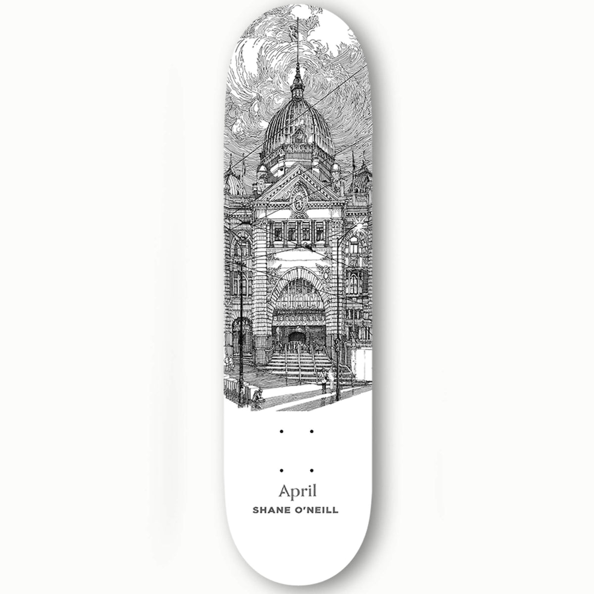 April Skateboards Shane O'Neill Flinders St Deck 8.00"