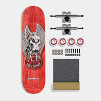 Birdhouse Hawk Falcon 4 Complete Kit Skateboard Red 8.25"