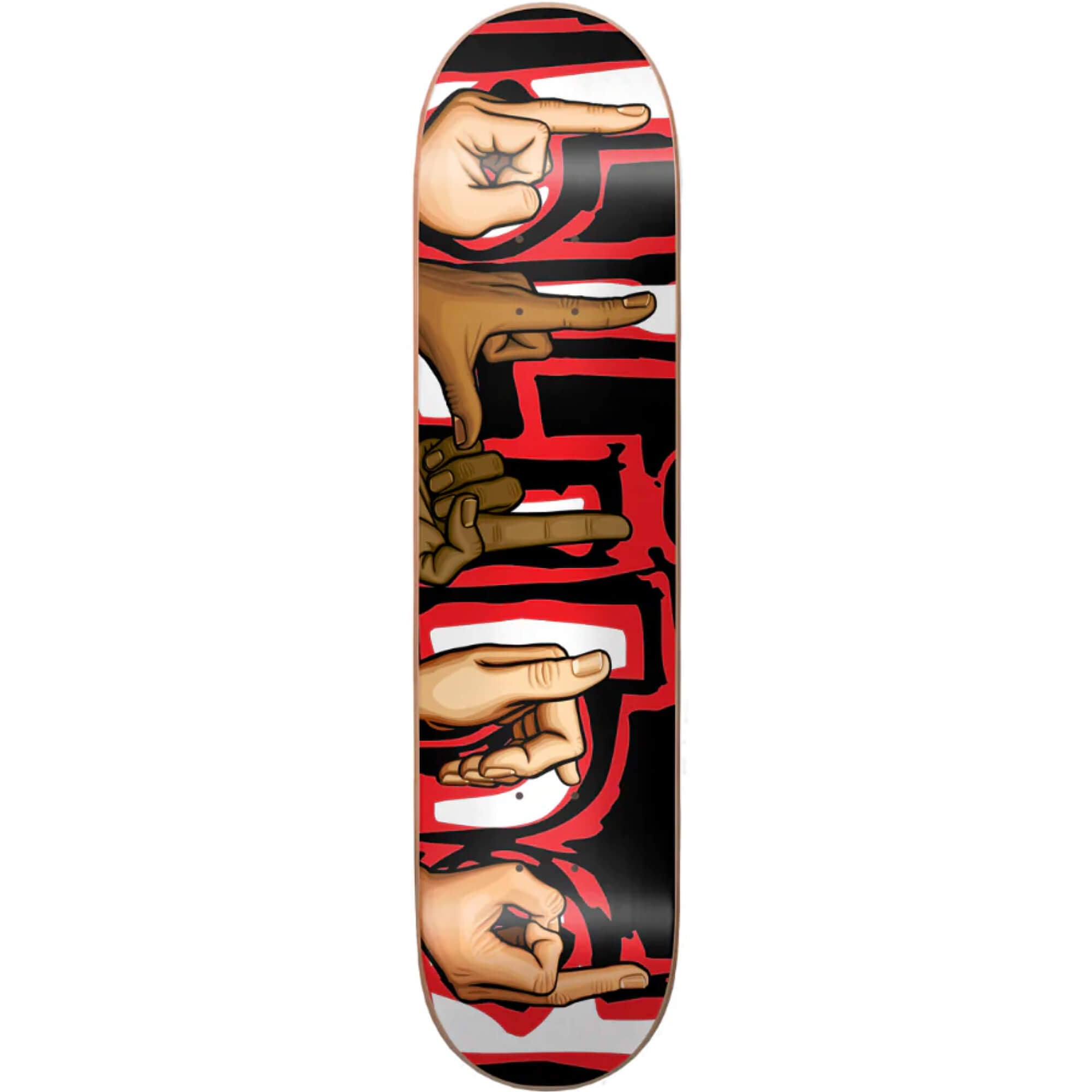 Blind Signs Skateboard Deck 8.5" Red