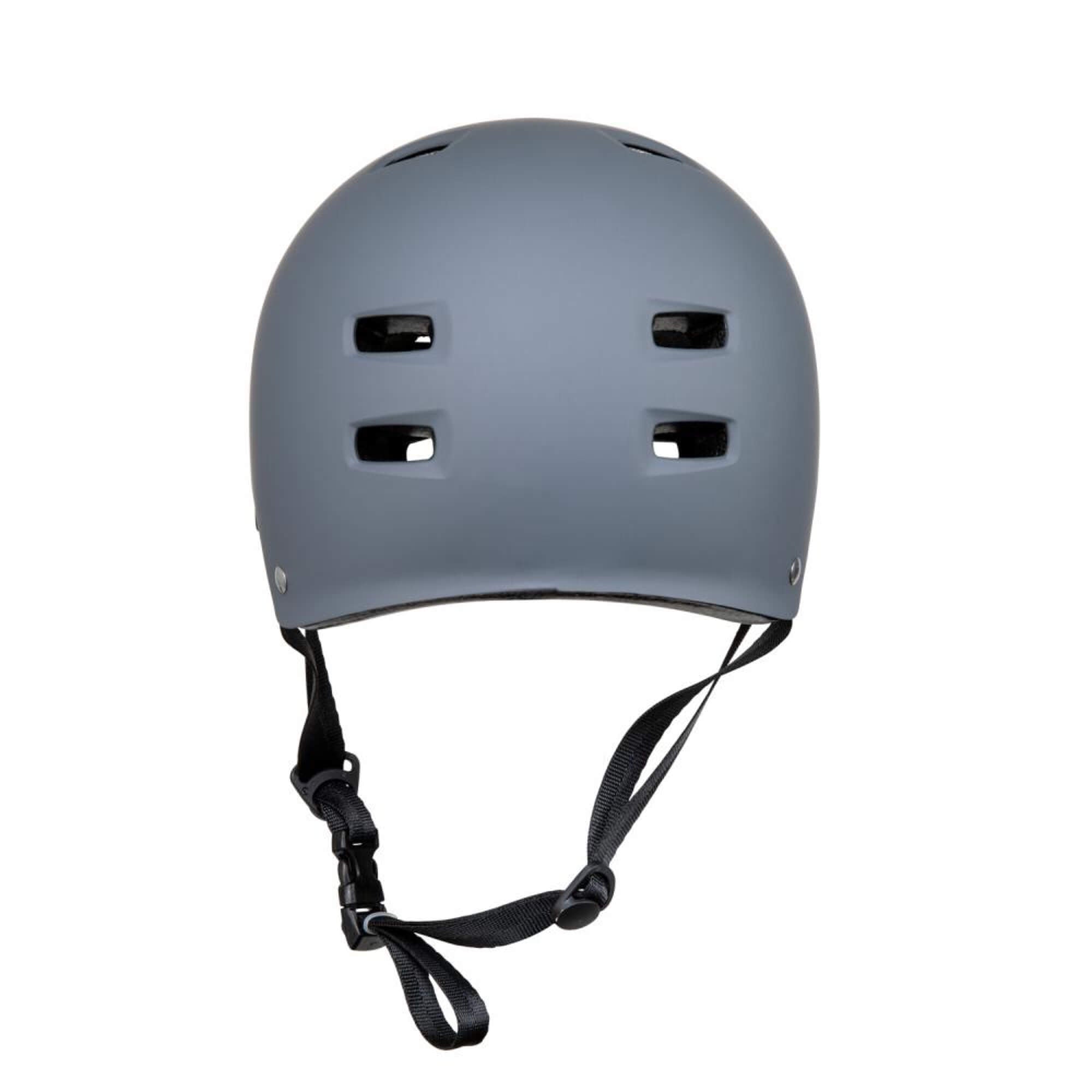 Bullet Deluxe Skateboard Helmet Matt Graphite Grey