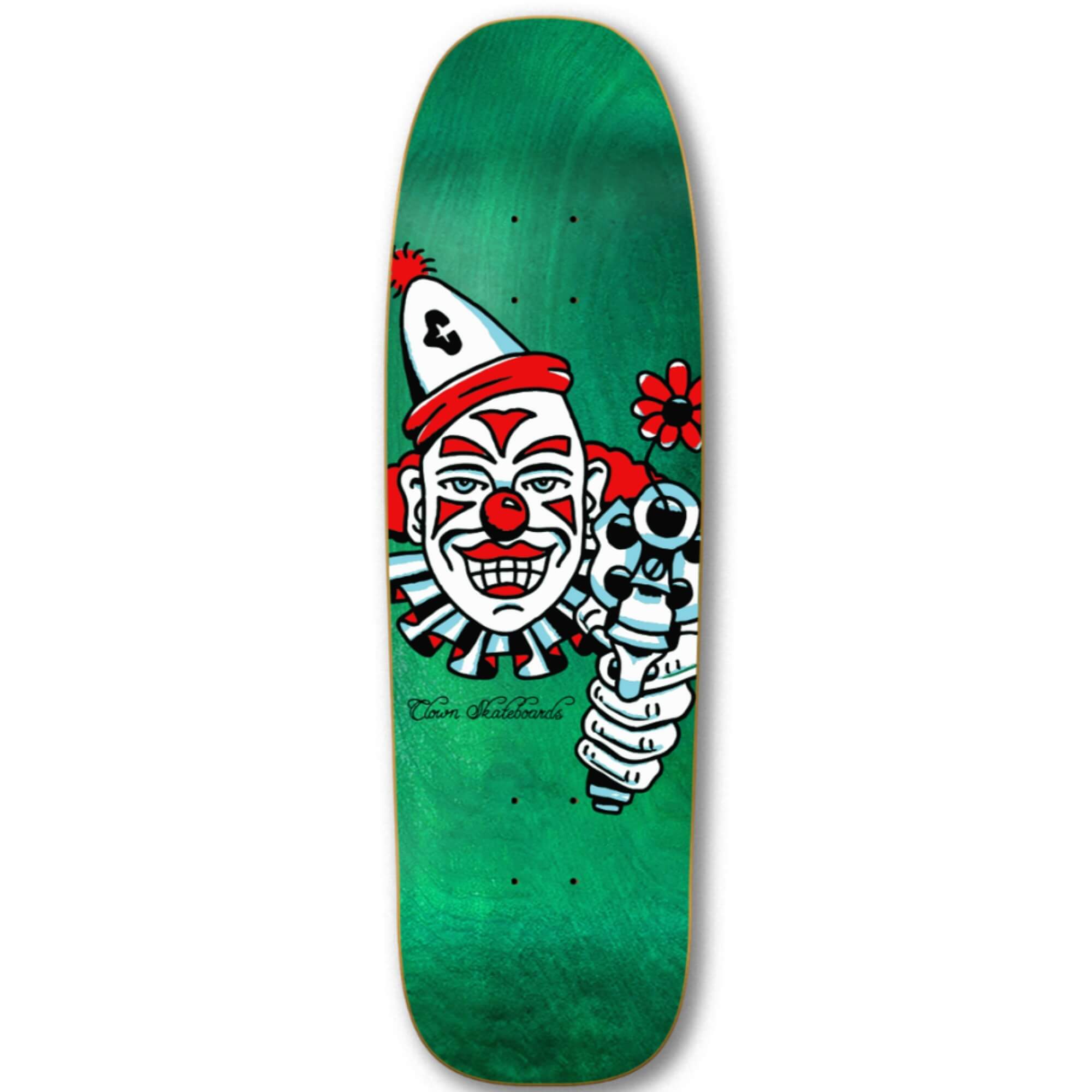 Clown Skateboards Clown Pool Deck Green 8.625"