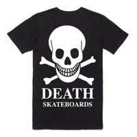 Death Skateboards OG Skull Backprint T-Shirt Black