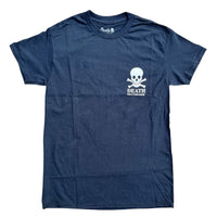 Death Skateboards OG Skull Backprint T-Shirt Black
