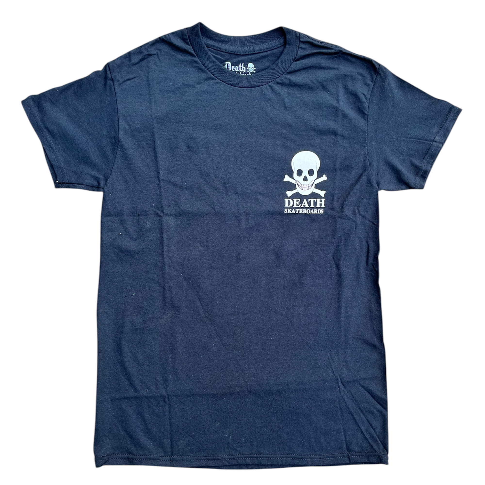 Death Skateboards OG Skull Backprint T-Shirt Black