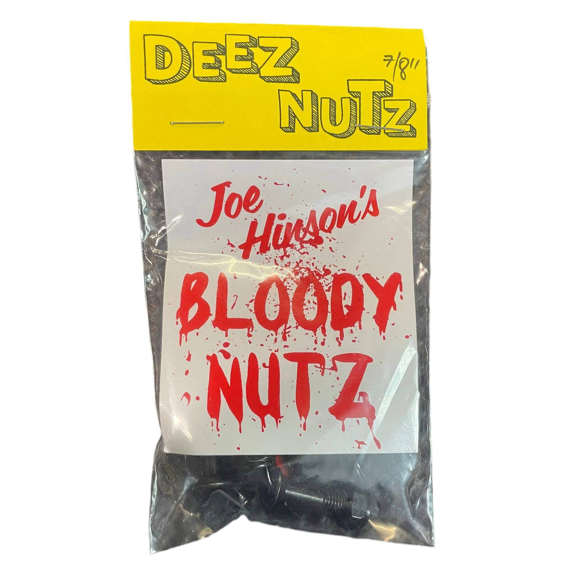 Deez Nutz Joe Hinson's Bloody Nutz Skateboard Bolts