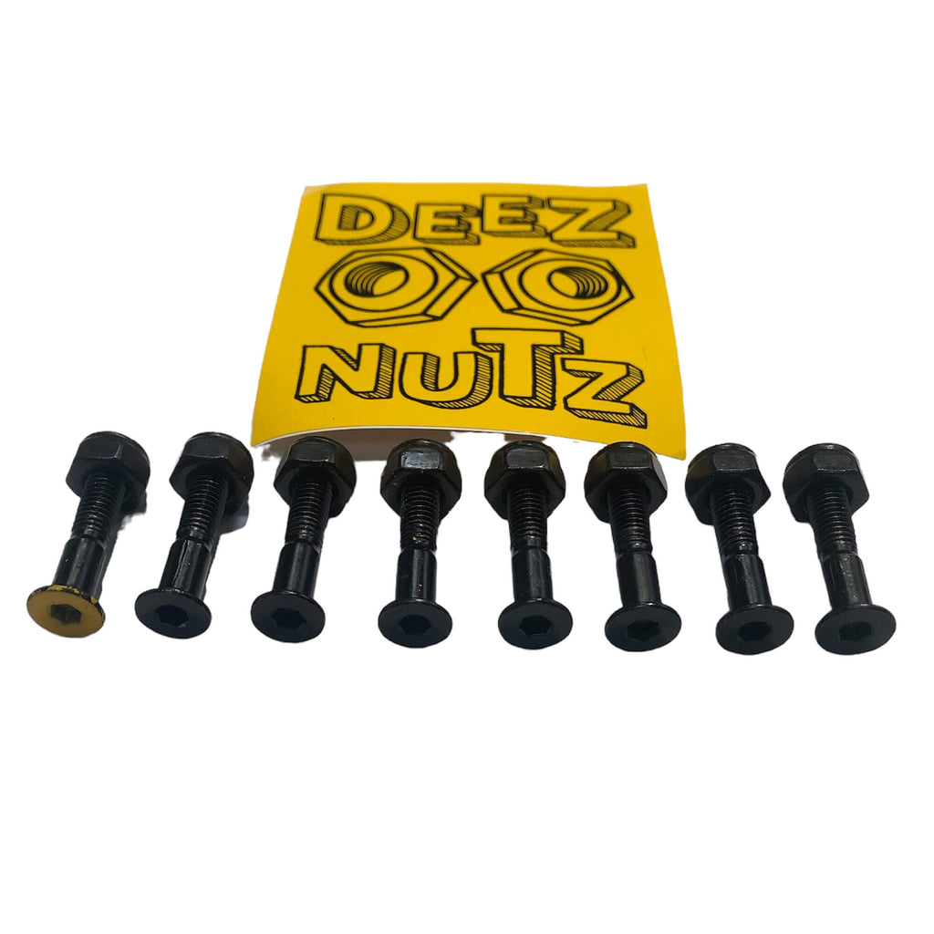 Deez Nutz Original Skateboard Bolts 1" Inch Allen Bolts