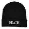 Death Skateboards x Dissent x Paired OG Skull Reimagined Beanie Black