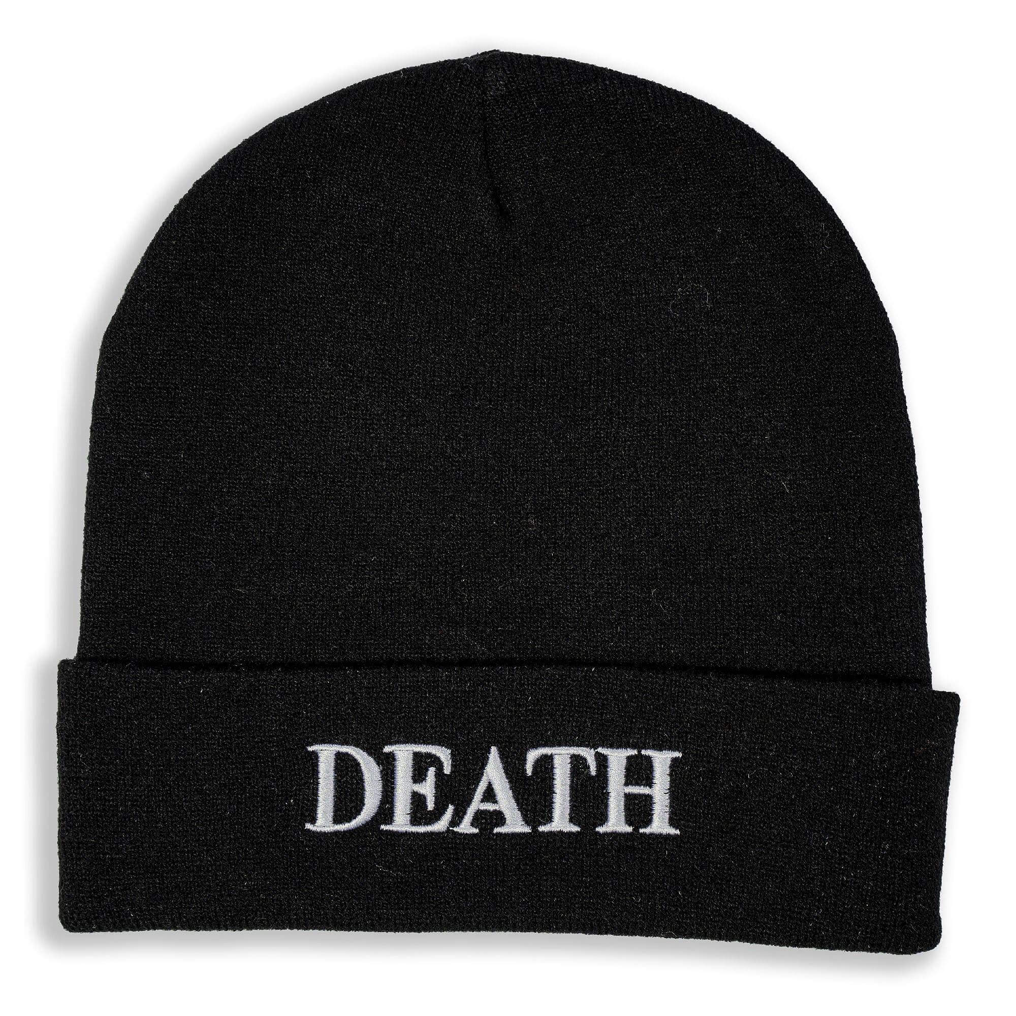 Death Skateboards x Dissent x Paired OG Skull Reimagined Beanie Black