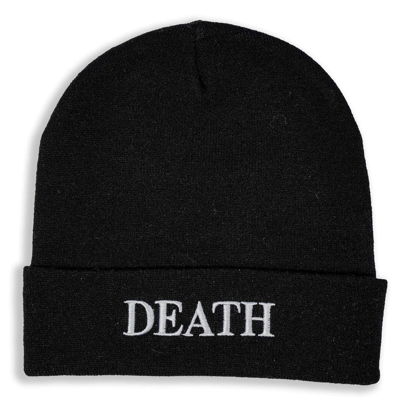 Death Skateboards x Dissent x Paired OG Skull Reimagined Beanie Black