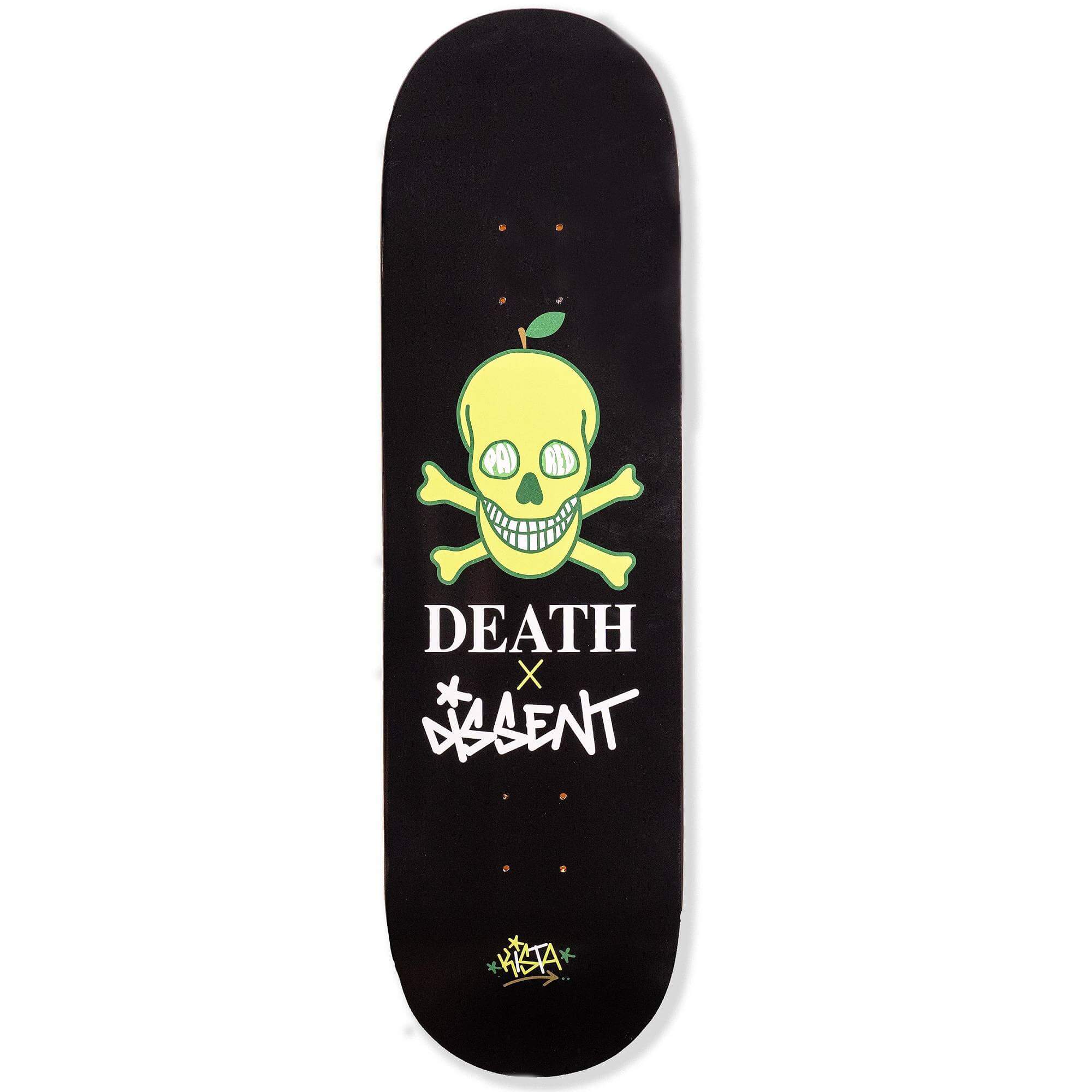 Death Skateboards x Dissent x Paired OG Skull Reimagined Deck