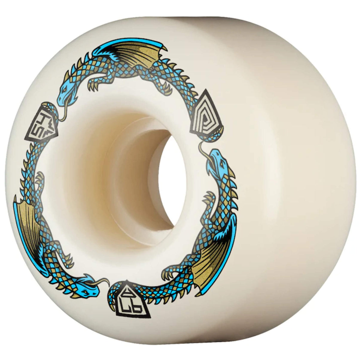 Powell Peralta Dragon Formula Skateboard Wheels 54mm x 34mm 97A V4