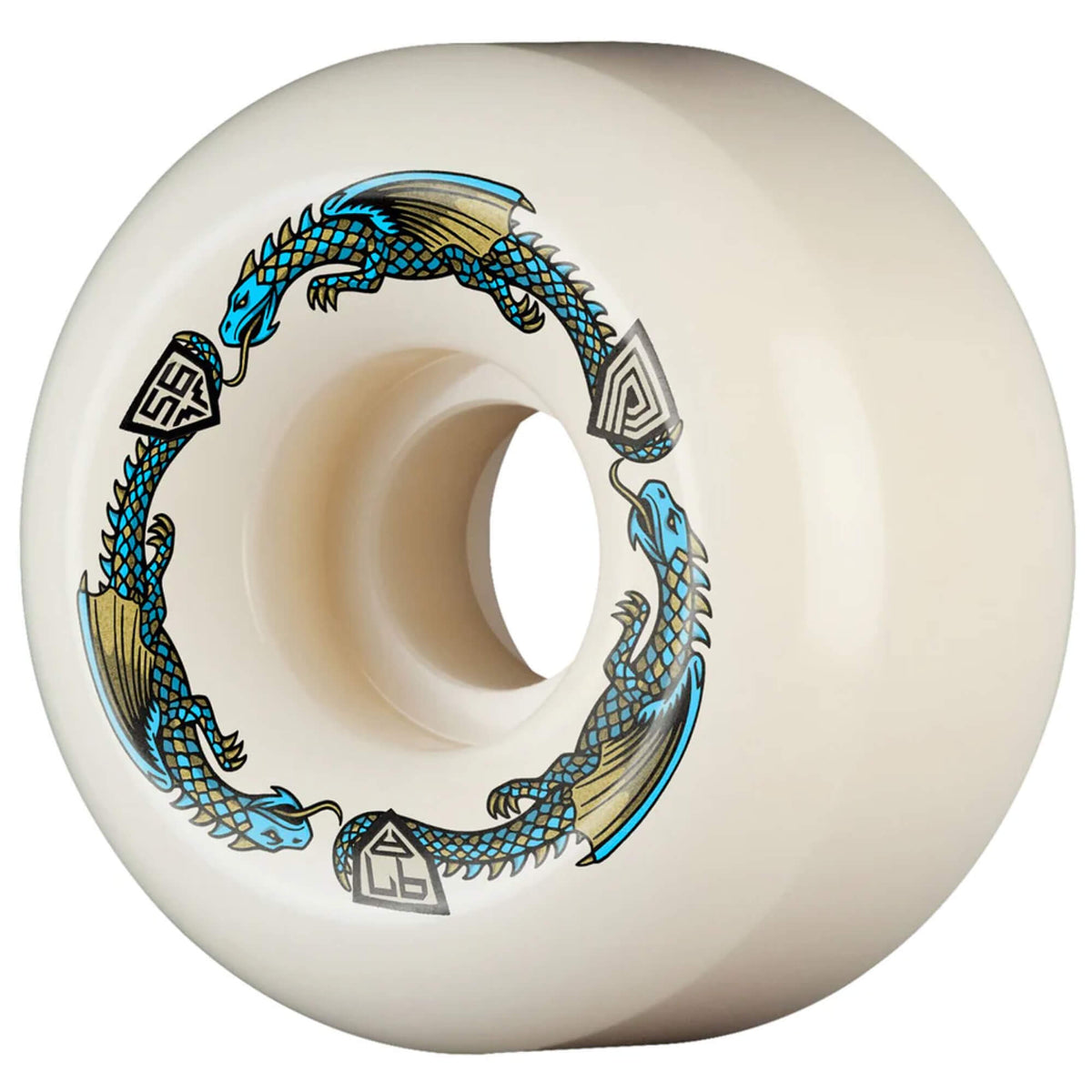Powell Peralta Dragon Formula Skateboard Wheels 56mm x 36mm 97A V6