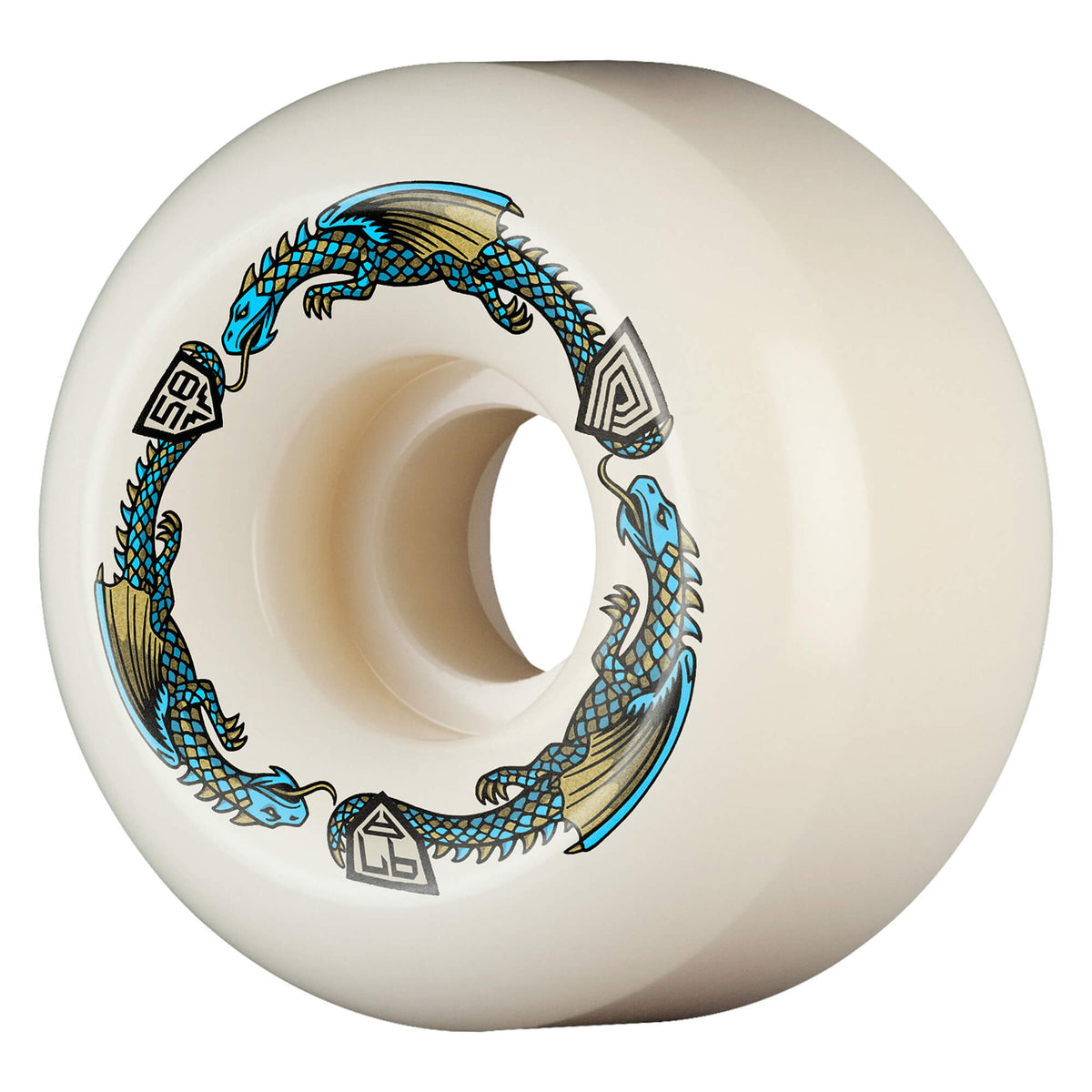 Powell Peralta Dragon Formula Skateboard Wheels 58mm x 33mm 97A RB2