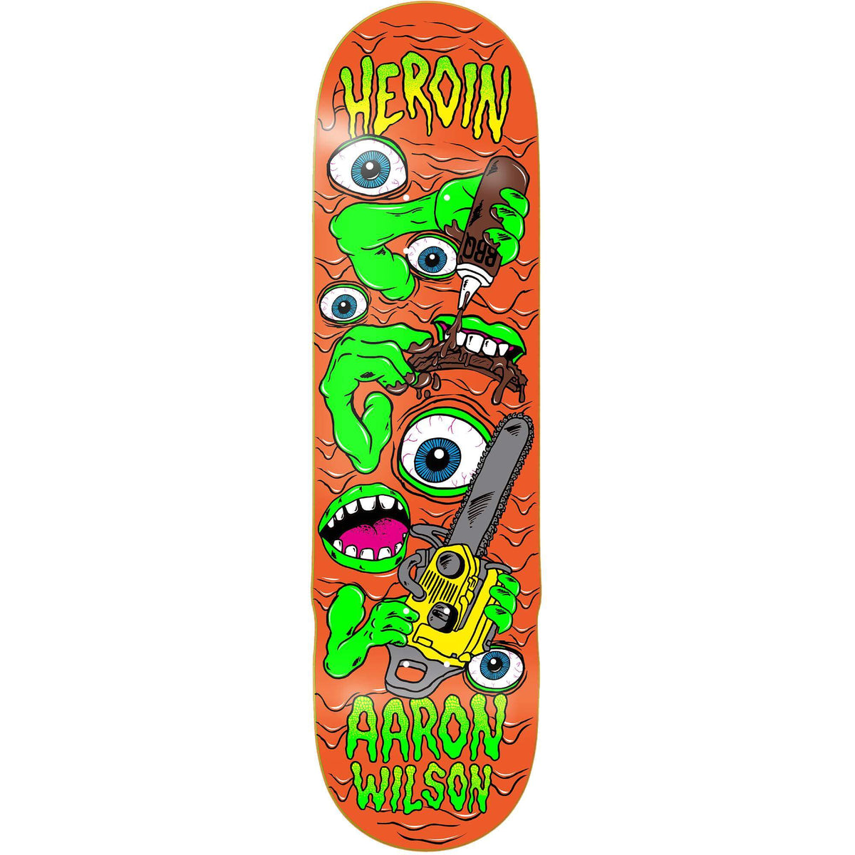 Heroin Skateboards Wilson Mutate or Die Deck 8.5"