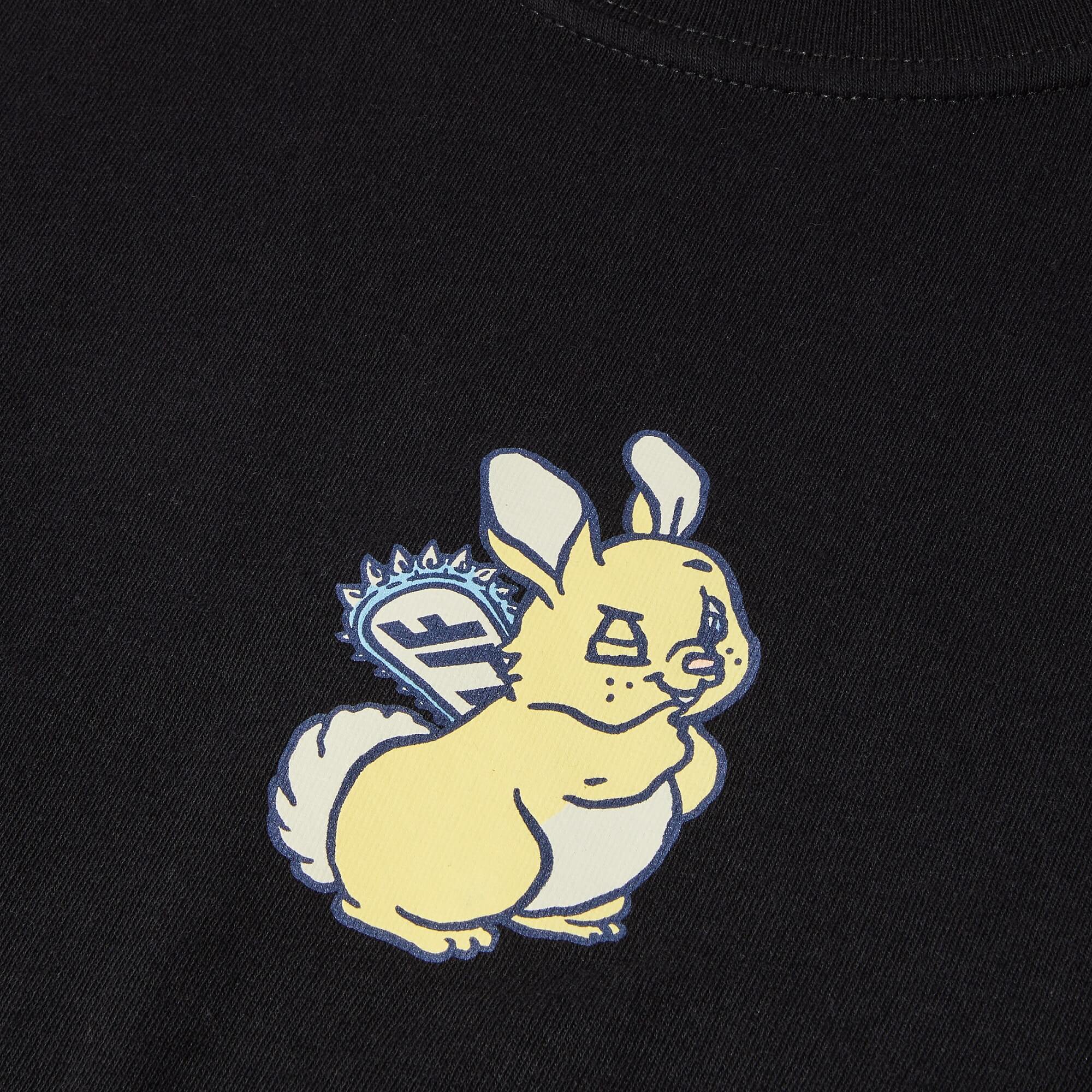 HUF Bad Hare Day Short Sleeve T-Shirt Black