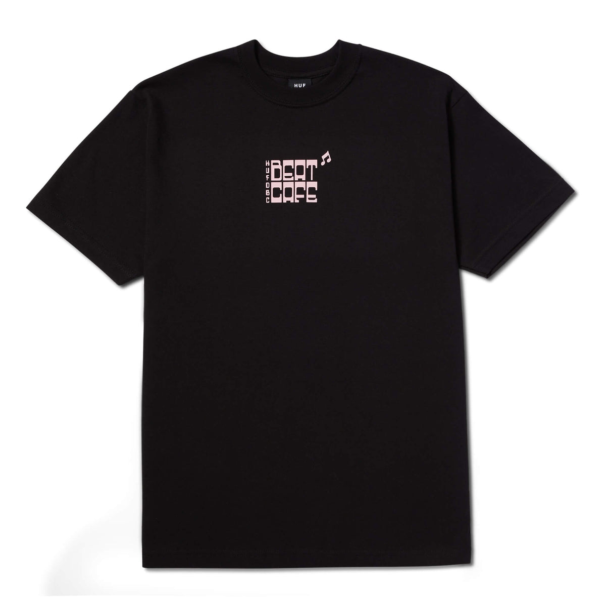 HUF x Beat Cafe Short Sleeve T-Shirt Black