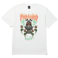 HUF x Thrasher Goat Luau Short Sleeve T-Shirt White