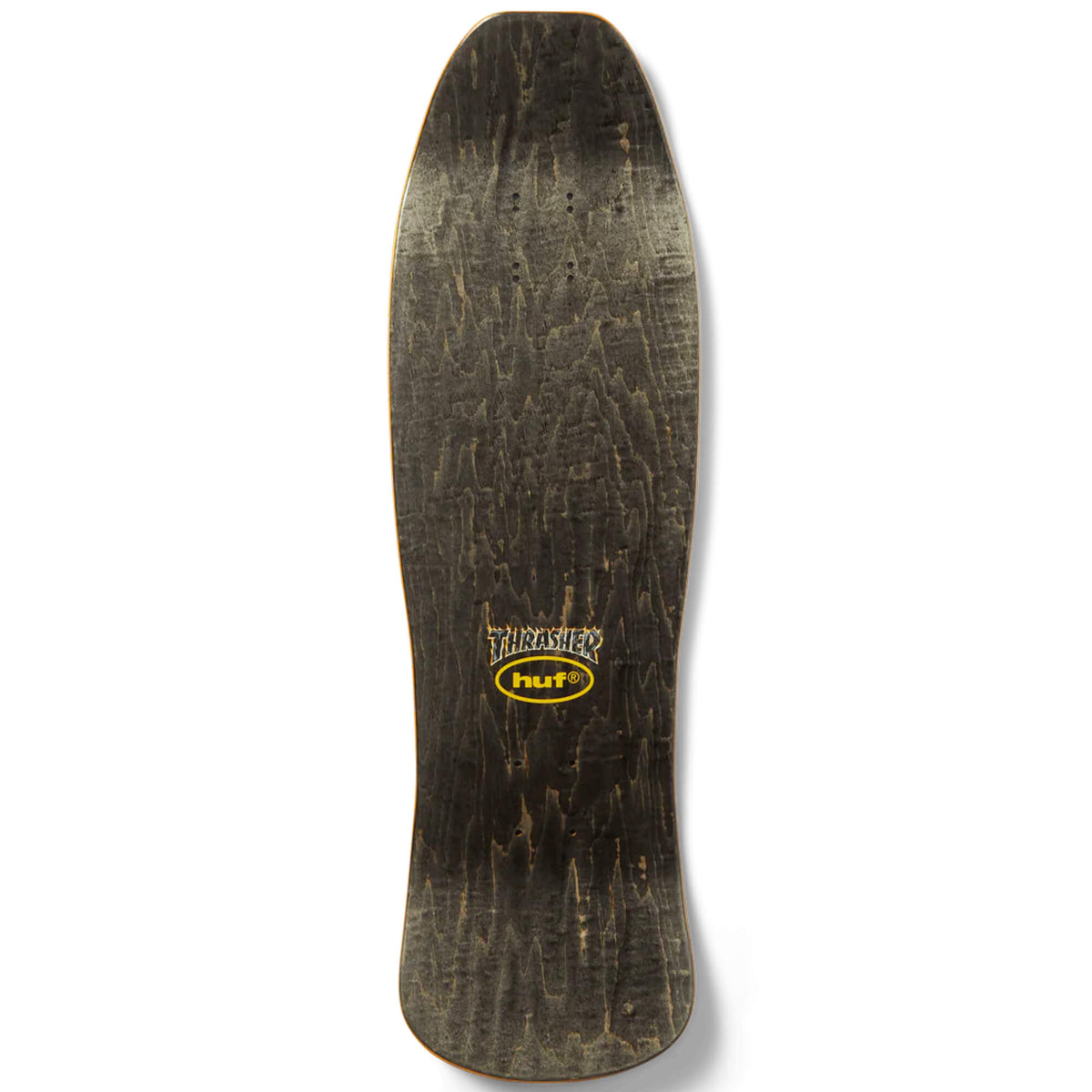 HUF x Thrasher Meltdown Cruiser Deck Black 9.38"
