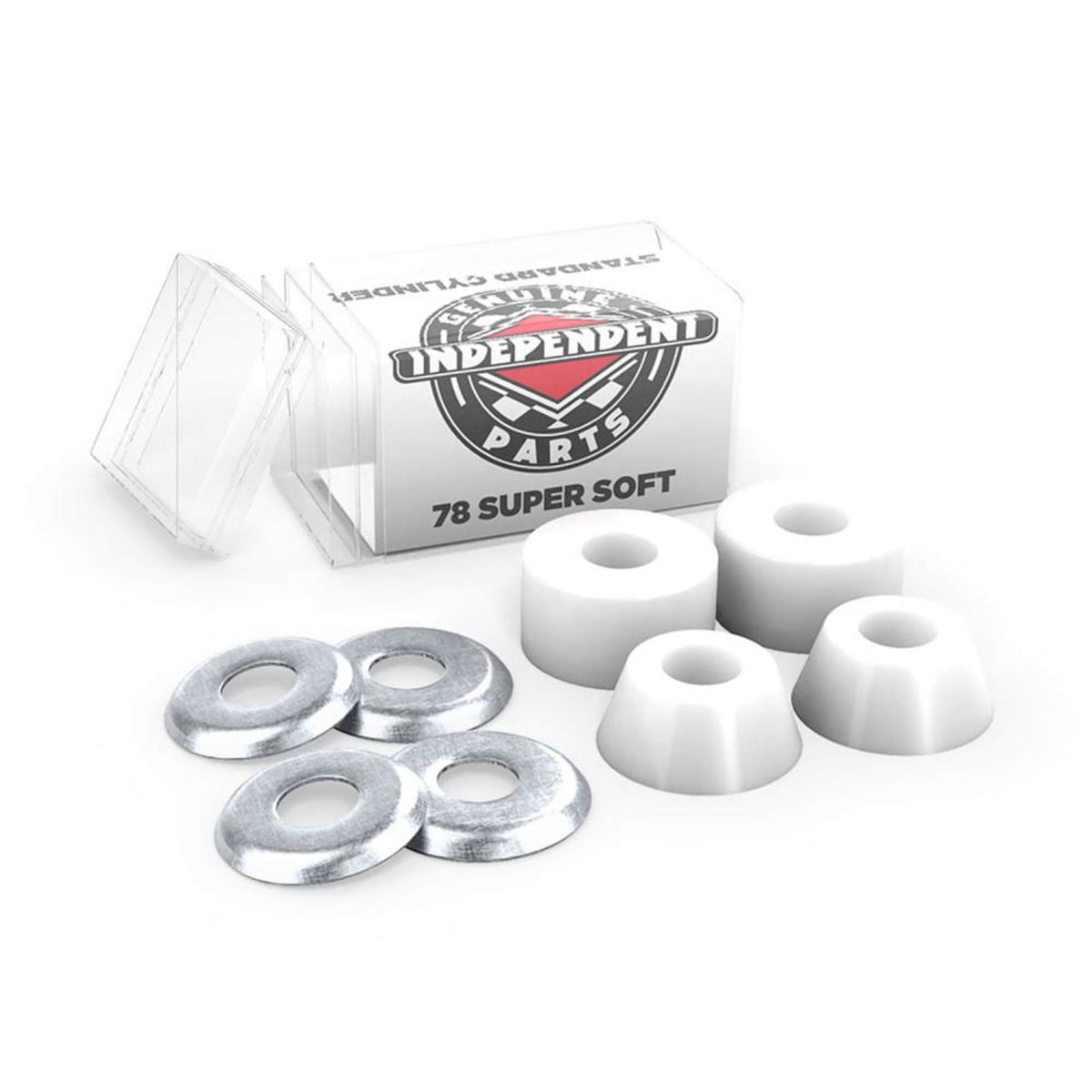 Independent Skateboard Bushings Standard Conical Super Soft 78a  White