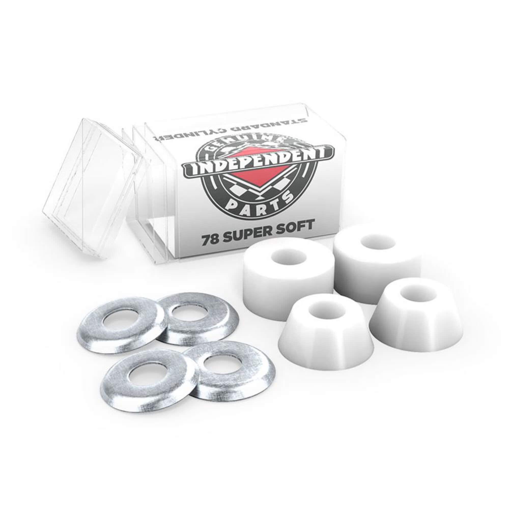 Independent Skateboard Bushings Standard Conical Super Soft 78a  White