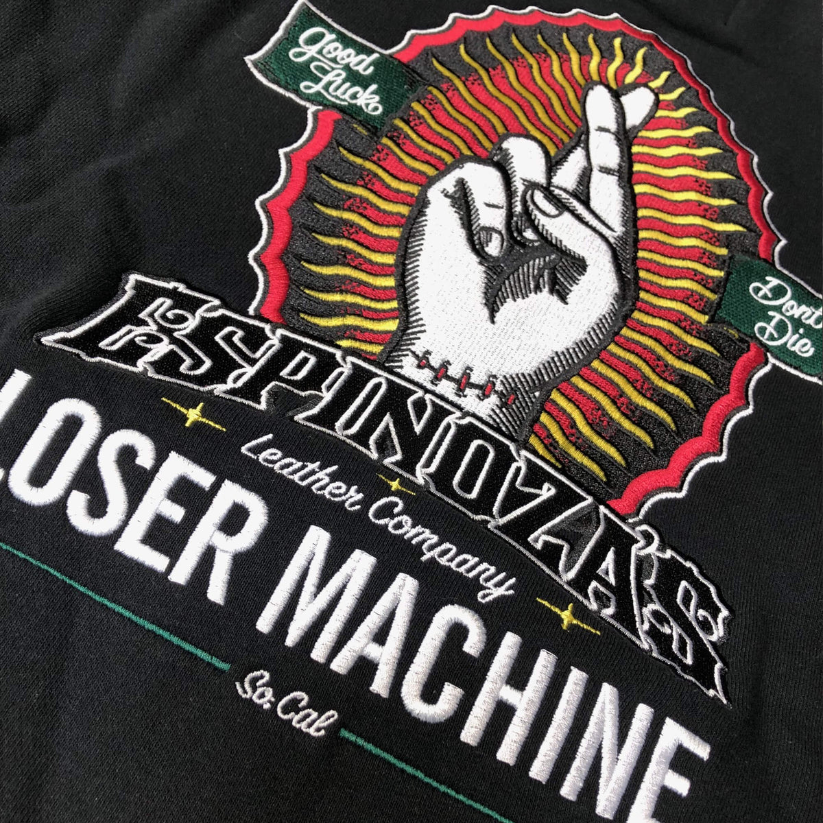Loser Machine X Espinozas Pullover Hoodie Black