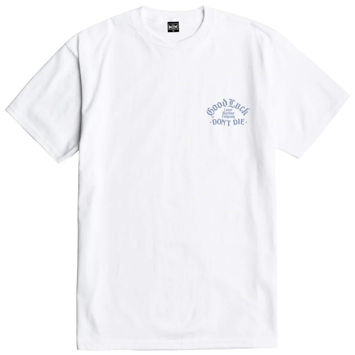 Loser Machine Clothing Faithful Skateboarding T-Shirt White