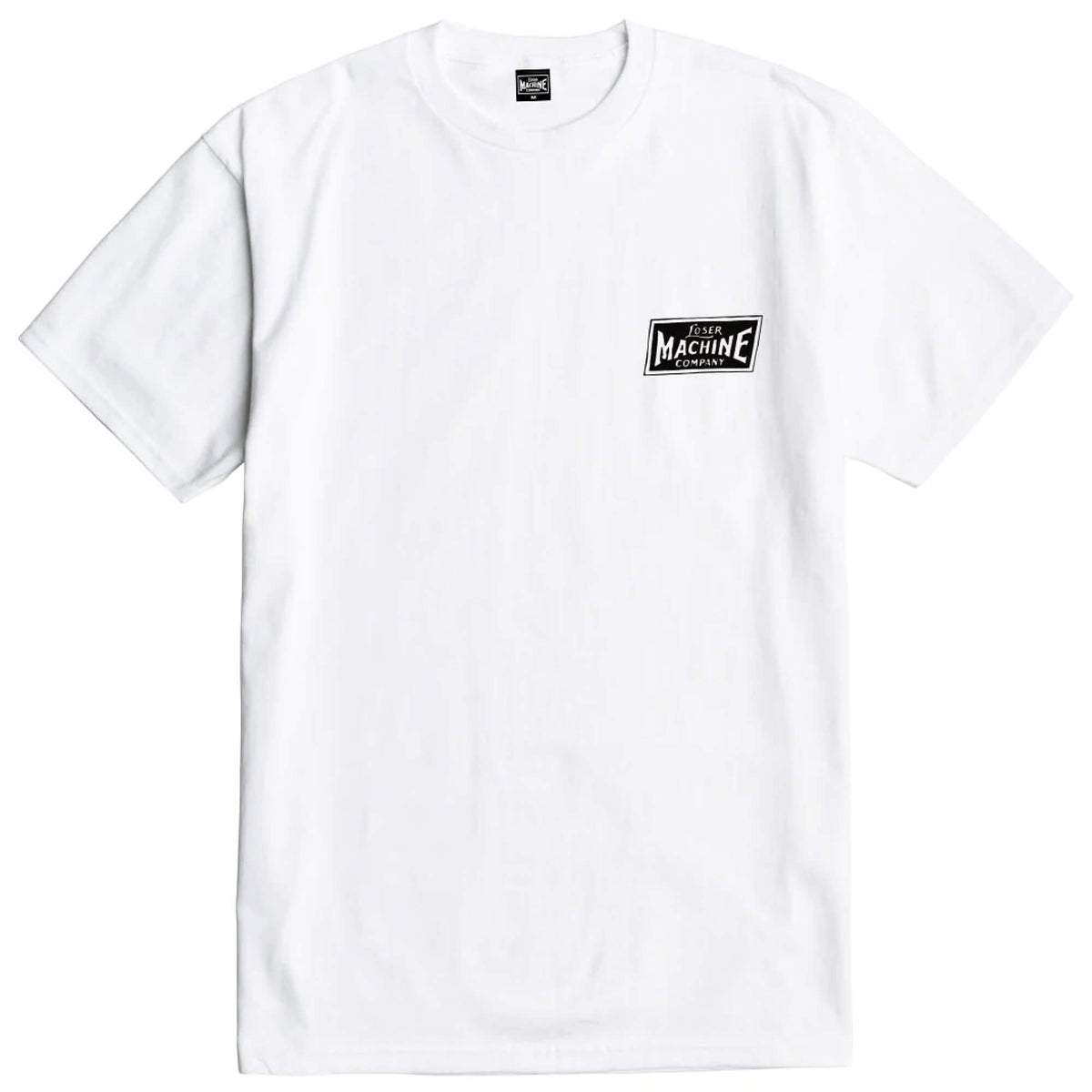 Loser Machine Clothing High Cost Skateboarding T-Shirt White