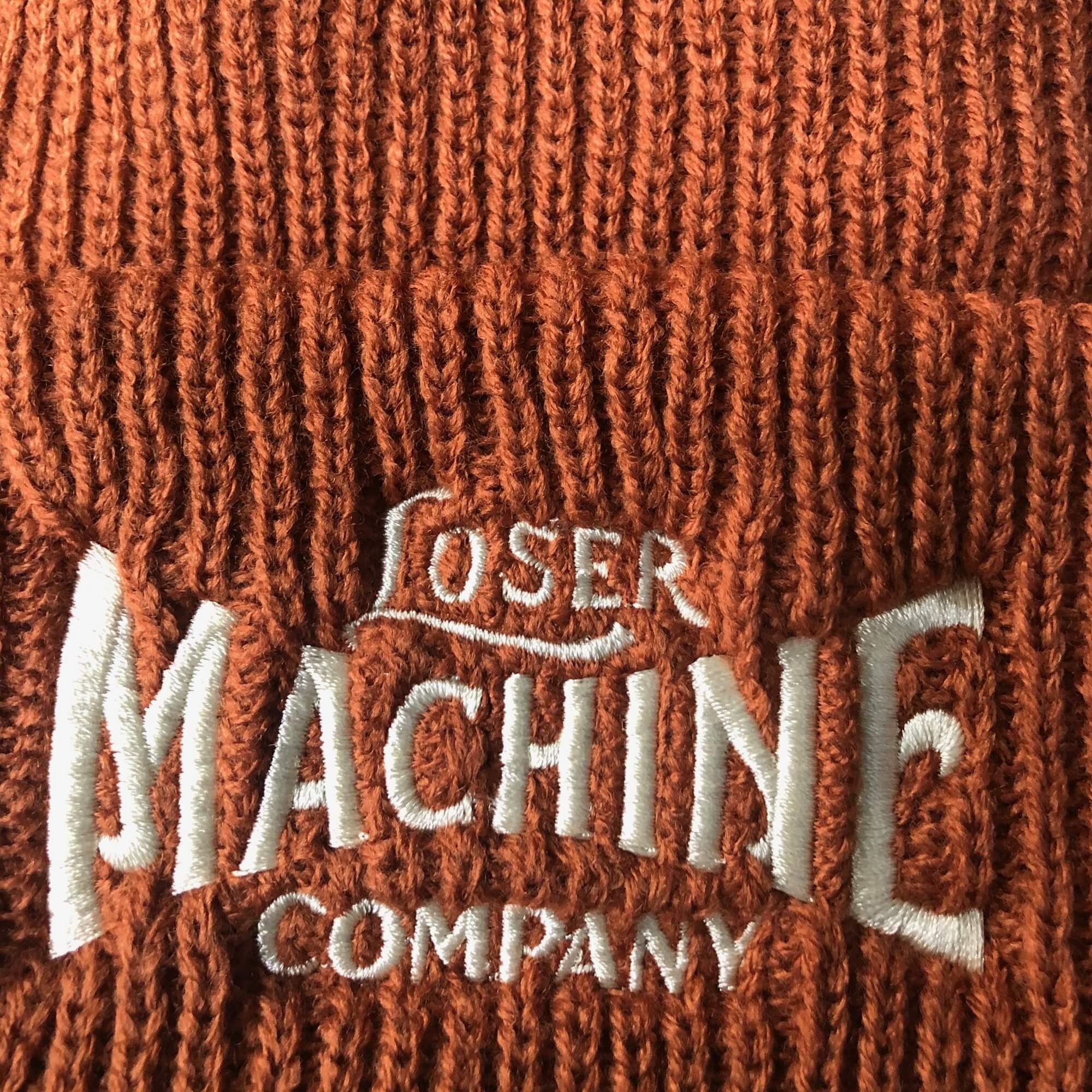 Loser Machine OG Logo Beanie Rust