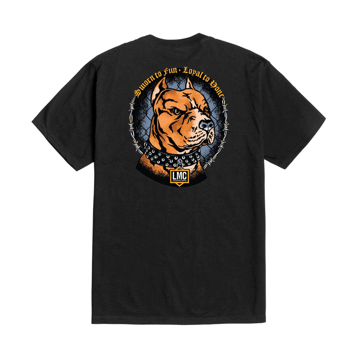 Loser Machine Co On Guard T-Shirt Black