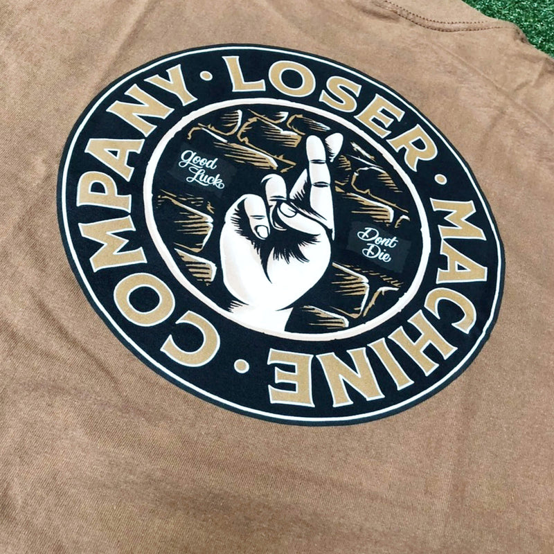 Loser Machine Co Roundhouse T-Shirt Brown Sugar