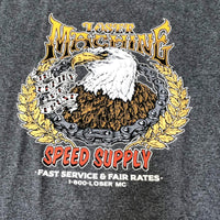 Loser Machine Co Speed Supply T-Shirt Heather Charcoal