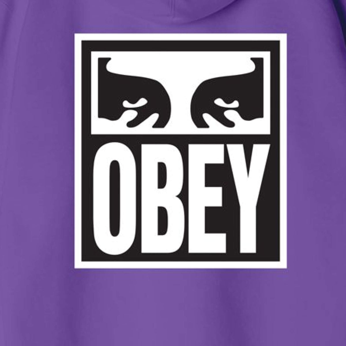OBEY Eyes Icon Pullover Hoodie Passion Flower Purple