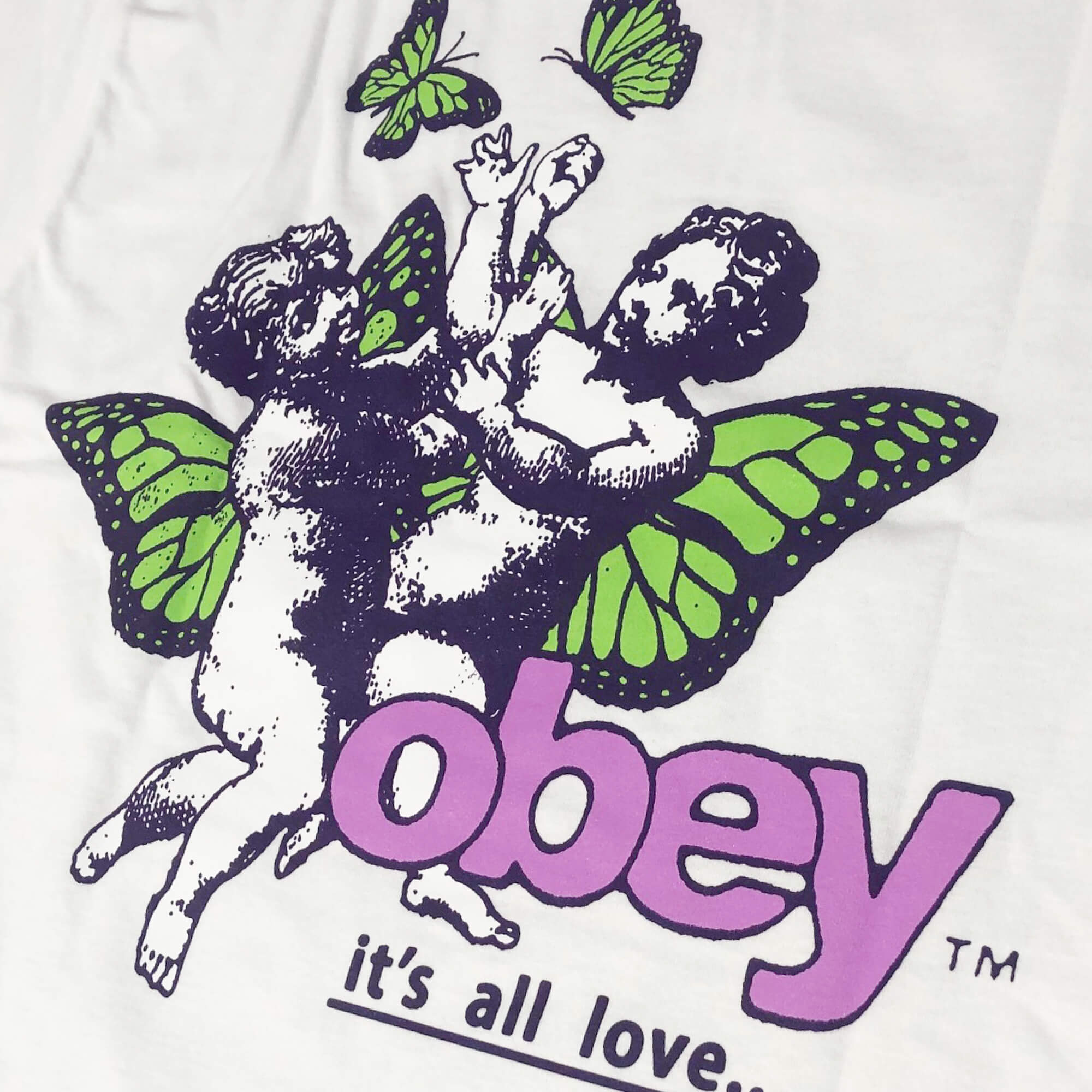 OBEY It's All Love T-Shirt White