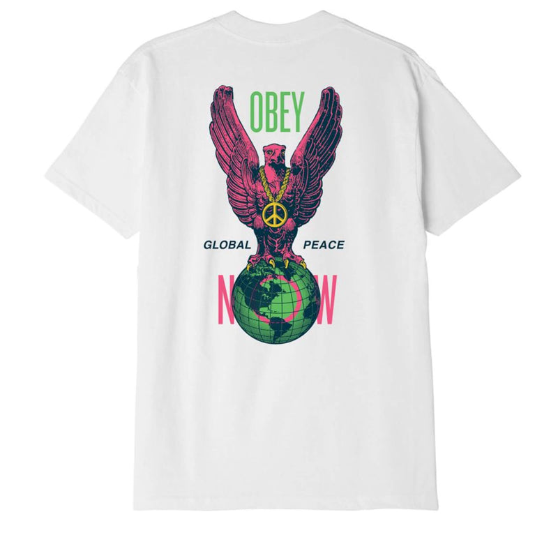 OBEY Peace Eagle T-Shirt White