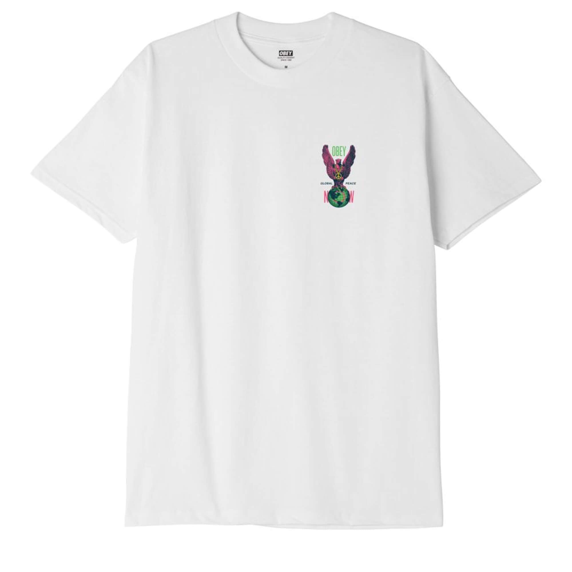 OBEY Peace Eagle T-Shirt White