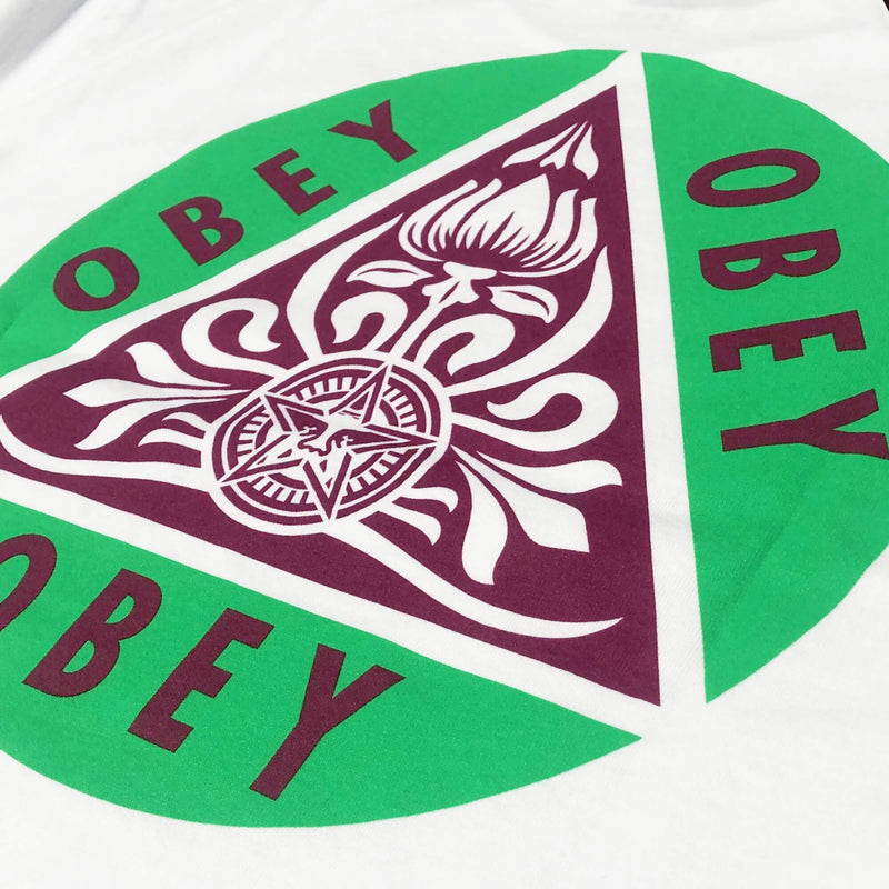OBEY Pyramid T-Shirt | White